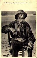 1955 Blankenberge, Blankenberghe; Type de vieux pecheur / Oude visser / folklore, old fisherman