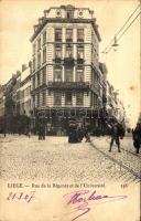 1907 Liege, Rue de la Régence et de l'Université / street (EK)