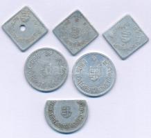 ~1945-1949. "Baromfiértékesítő Nemzeti Vállalat" Al bárcája "1" névértékű Al bár...