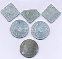 ~1945-1949. "Baromfiértékesítő Nemzeti Vállalat" Al bárcája "1" névértékű Al bár...