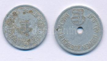 ~1945-1949. "Baromfiértékesítő Nemzeti Vállalat" Al bárcája "1" és "10&quot...