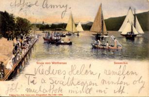 1902 Wörthersee, Sommerfest / summer festival on the lake (EK)