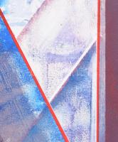 Koppány Attila (1947-): Fény, 2024. Akril, vászon. Jelzett a hátoldalán. Fakeretben. 40x40 cm