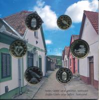 2023. 5Ft-200Ft (6xklf) forgalmi sor szettben + "Szekszárdi borvidék" Cu-Ni-Zn proof emlék...