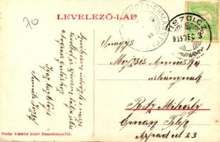 1914 Tiszolc, Tisovec; Fogaskerekű vasúti híd, iparvasút. Kreisler József kiadása 150. (W.L. ?) / co...