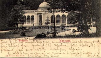 1903 Mariánské Lázne, Marienbad; Waldquelle / mineral water spring