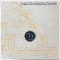 2023. 5Ft-200Ft (6xklf) + 50Ft Cu-Ni "75 éves az Országos Mentőszolgálat" + 100Ft bicolor ...