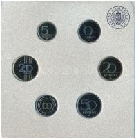 2023. 5Ft-200Ft (6xklf) + 50Ft Cu-Ni "75 éves az Országos Mentőszolgálat" + 100Ft bicolor ...