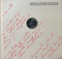 2023. 5Ft-200Ft (6xklf) + 50Ft Cu-Ni "75 éves az Országos Mentőszolgálat" + 100Ft bicolor ...