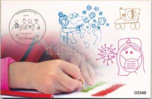 2020. 10Ft Cu-Ni + 20Ft Cu-Ni-Zn "Tisztelet a hősöknek" elsőnapi veret, sorszámozott "...