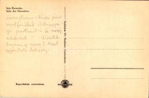 Czestochowa, Czenstochau; Sala Rycerska / Salle des Chevaliers / Knights' Hall interior (EK)