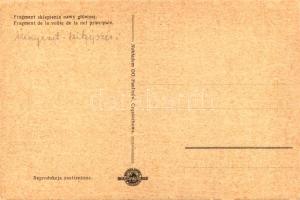 Czestochowa, Czenstochau; Fragment sklepienia nawy glównej / Fragment de la voute de la nef principa...