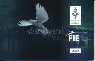 2019. 50Ft Cu-Ni "Vívó-Világbajnokság" első napi veret sorszámozott emléklapon "06264...