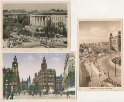 BUDAPEST - 56 db főleg régi képeslap vegyes minőségben