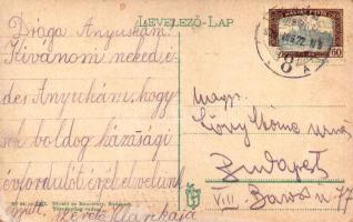 1929 Balatonlelle-fürdő, Szallay (Szalay) Imre utca (EB)