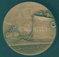 USA 1966. "Winston Churchill - Dunkirk" Br emlékplakett T:1