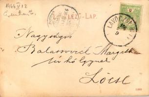 1906 Munkács, Mukacheve, Mukacevo; Városi színház. Grünstein Mór kiadása / theatre (fa)