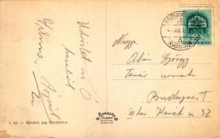 1941 Erdőszentgyörgy, Sangeorgiu de Padure; Gróf Rédey kastély, Református templom, Kisküküllő part,...