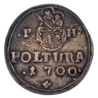 1700. Poltura Ag "I. Lipót" (1,11g) T:XF patina Huszár: 1483., Unger II.: 1094.a