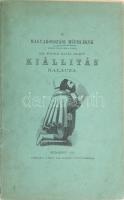 A Magyarországi Műemlékek Ideigl. Bizottsága által hazai műemlékek rajzaiból rendezett kiállítás kalauza. Bp., 1880, M. Kir. Egyetemi Könyvnyomda, 98 p. Kiadói papírkötés, sérült gerinccel, foxing foltos lapokkal.