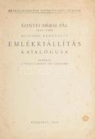 Szinyei Merse Pál 1845--1945 műveiből rendezett emlékkiállítás katalógusa. Rendezi Szinyei Merse Pál Társaság. Bp., 1948, Egyetemi-ny., 8 p. Kiadói papírkötés, foltos.