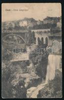 1916 Képeslap (Tivoli) "TP / 60" + "K.u.K. FELDJÄGER BAON No 28."