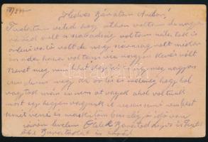 1918 Feldpostkarte, piros "K.u.k. Gebirgsbäckerei Nr. 129" + "K.u.K FP / 424"