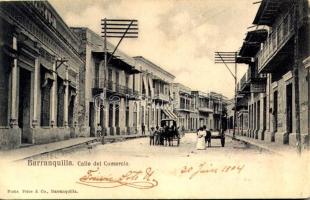 1904 Barranquilla, Calle del Comercio / street (EK)