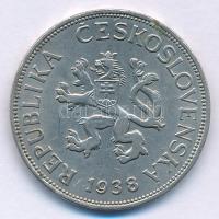 Csehszlovákia 1938. 5K Ni T:AU 
Czechoslovakia 1938. 5 Korun Ni C:AU 
Krause KM#11a