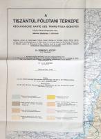 A Tiszántúl földtani térképe. Szerkesztette: Sümeghy József főgeológus. Északi és déli rész. Mértéke...