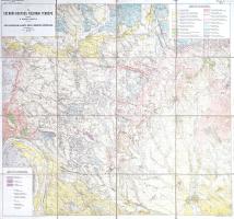 A Cserhát-hegység földtani térképe. Felvette: id. Noszky Jenő 1911-1937. Mérték: 1:75,000. (1938)
B...