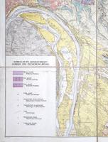 A Cserhát-hegység földtani térképe. Felvette: id. Noszky Jenő 1911-1937. Mérték: 1:75,000. (1938)
B...