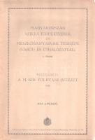Magyarország szikes területeinek és mészkőbányáinak térképe (vasút- és úthálozattal). Mértéke: 1:550...
