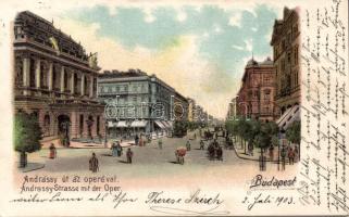 Budapest VI. Opera litho