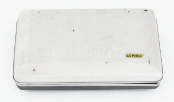 Alpina mechanikus kalkulátor, jó állapotban, dobozában, 8x17 cm. Ritka!