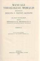 Prümmer, Dominik Maria: 
Manuale theologiae moralis. Secundum principia S. Thomae Aquinatis. In usu...