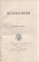Vámbéry Ármin: 
Küzdelmeim.
Budapest, 1905. Franklin-Társulat Magyar Irodalmi Intézet és Könyvnyom...
