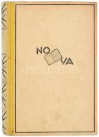 Vaszary Gábor: Ő. Az író eredeti illusztrációival. Bp., 1936, Nova, 336 p. Kiadói félvászon-kötés, k...