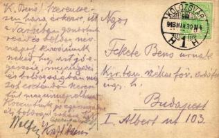 1913 Kolozsvár, Cluj; Az új városháza terve, Magyar kapu, Középkapu alatta régi polgári ház, előtte ...