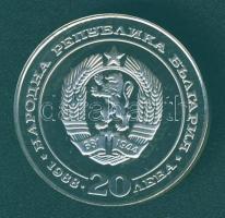 Bulgária 1988. 20L Ag "Bolgár Vasút" T:PP