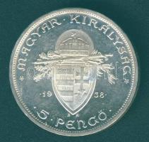 1938. 5P Ag "Szt.István" T:2