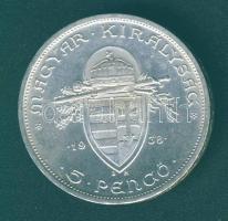 1938. 5P Ag "Szt.István" T:2