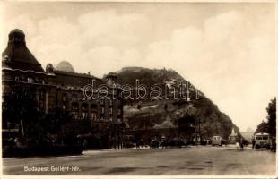 1930 Budapest XI. Gellért tér és szálló, autóbuszok