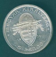 1938. 5P Ag "Szt.István" T:2