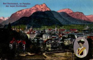 Bad Reichenhall, im Paradies des bayer. Hochlandes / general view, folklore