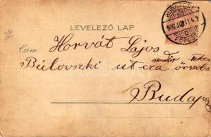 1900 Dicső dolog férjnek lenni, gazdag asszonyt nőül venni. Összeillik az oly szépen, mását láthatod...