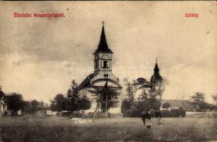 1913 Hosszúpályi, templomok (fl)