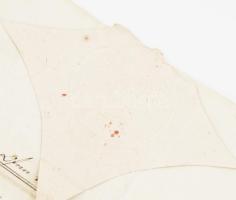 1786 Végh Péter (1723-1807) koronaügyész, tárnokmester, kir. személynök hivatalos levele latin nyelv...