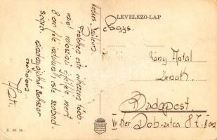 Hajmáskér, Parancsnoksági épület főbejárata, E. 6., 25., 33. és 3. belső részlete (Rb)