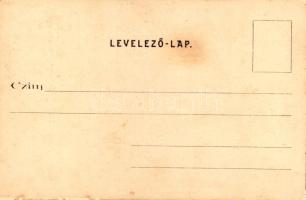 Tátra, Magas-Tátra, Vysoké Tatry; Középorom és Zerge szálló. Divald Károly 327. sz. / Mittelgrad und...